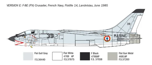 Italeri F-8E Crusader — image 7 of 15