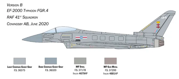 Italeri Raf Ef-2000 Typhoon Iib — image 6 of 11