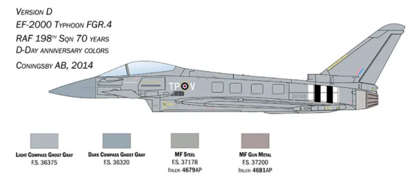 Italeri Raf Ef-2000 Typhoon Iib — image 4 of 11