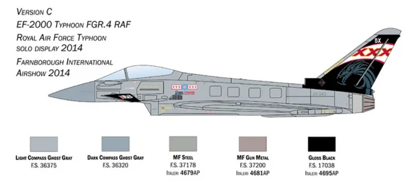 Italeri Raf Ef-2000 Typhoon Iib — image 5 of 11