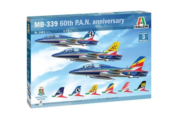 Italeri Aermacchi Mb-339 60Th P.A.N Annv — image 11 of 13