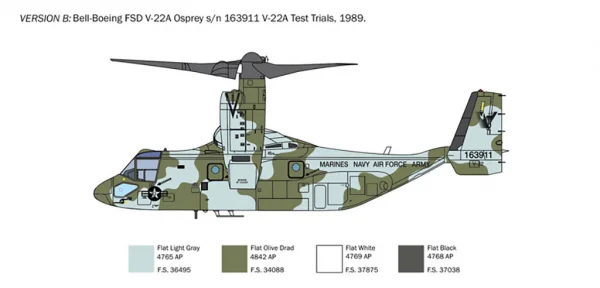 Italeri V-22A Osprey — image 5 of 10