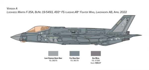 Italeri F-35A Lightning II — image 5 of 8