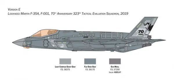 Italeri F-35A Lightning II — image 9 of 9