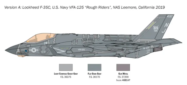 Italeri F-35C Lightning II — image 6 of 9