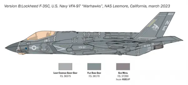 Italeri F-35C Lightning II — image 10 of 10