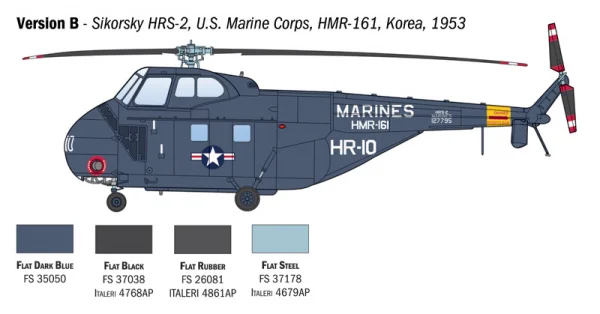 Italeri HAS22 / HO4S-3 / H-19 — image 4 of 12