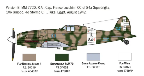 Italeri MC.202 Folgore Aces &mdash; image 4 of 14
