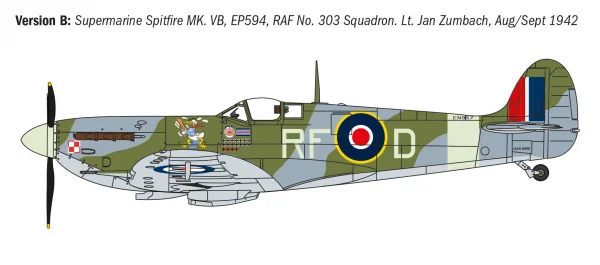 Italeri Spitfire Mk.V / Mk.IX Aces — image 7 of 8