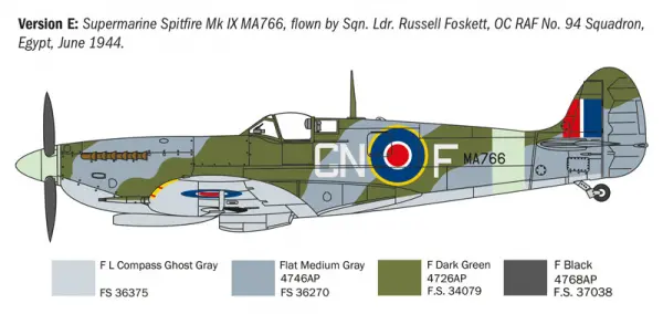 Italeri Spitfire Mk.V / Mk.IX Aces — image 17 of 17