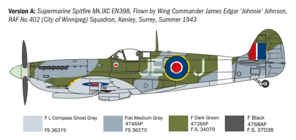 Italeri Spitfire Mk.V / Mk.IX Aces — image 6 of 15