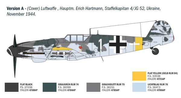 Italeri BF 109 G-2/G-6 Aces — image 7 of 9
