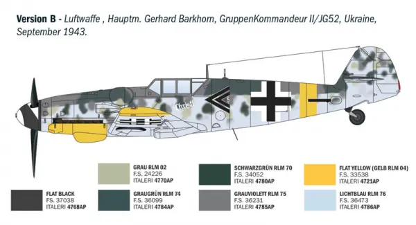 Italeri BF 109 G-2/G-6 Aces — image 2 of 11
