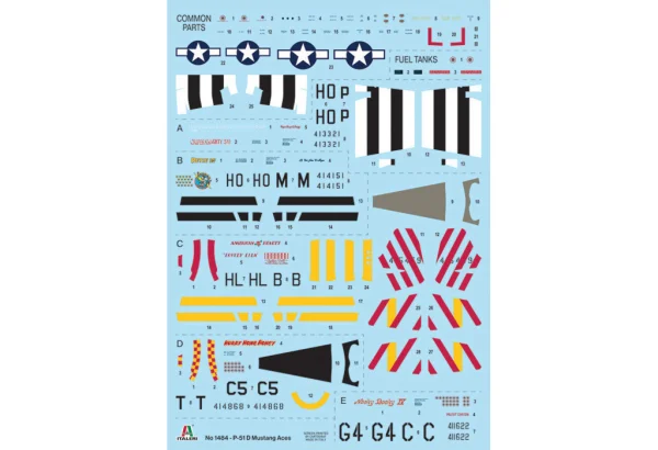 Italeri P-51D Mustang Aces — image 2 of 7