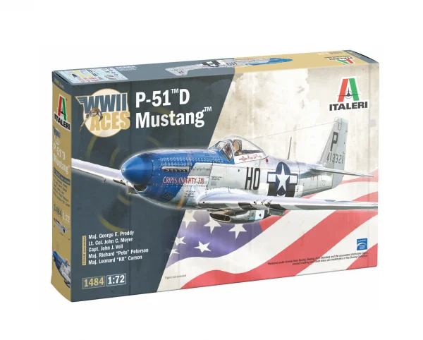 Italeri P-51D Mustang Aces — image 1 of 7