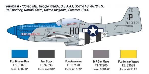 Italeri P-51D Mustang Aces &mdash; image 5 of 13