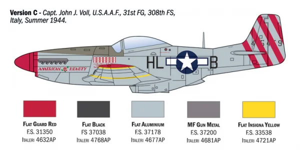 Italeri P-51D Mustang Aces &mdash; image 4 of 13