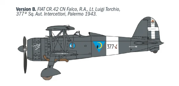 Italeri FIAT CR.42 CN “Falco” Night Fighter — image 6 of 9
