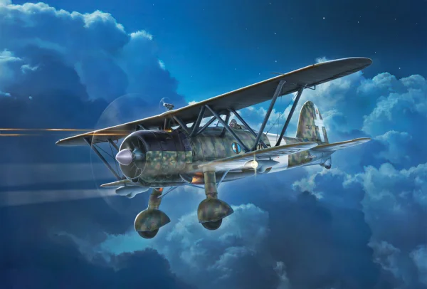 Italeri FIAT CR.42 CN “Falco” Night Fighter — image 2 of 9