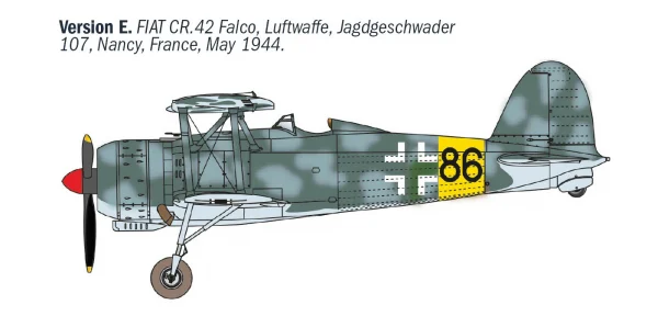 Italeri FIAT CR.42 CN “Falco” Night Fighter — image 9 of 9