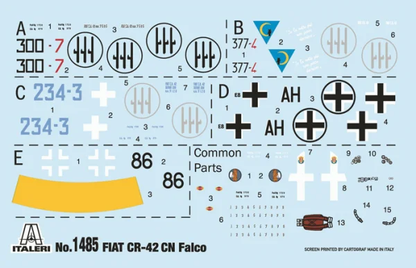 Italeri FIAT CR.42 CN “Falco” Night Fighter — image 6 of 15