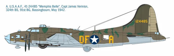 Italeri B-17F Flying Fortress — image 5 of 9