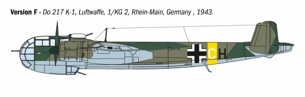 Italeri Do 217K with Fritz X — image 9 of 17