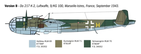Italeri Do 217K with Fritz X — image 6 of 17