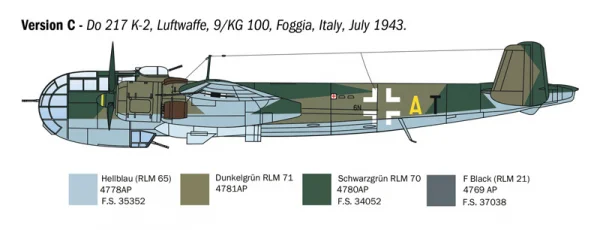 Italeri Do 217K with Fritz X — image 5 of 17