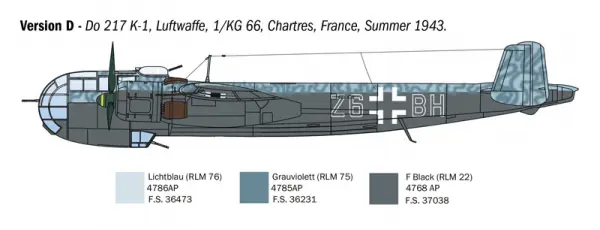 Italeri Do 217K with Fritz X — image 2 of 19