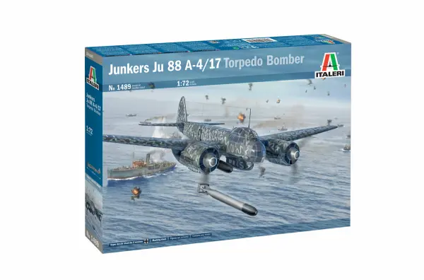 Italeri Junkers Ju 88 A-17 Torpedo Bomber — image 3 of 18