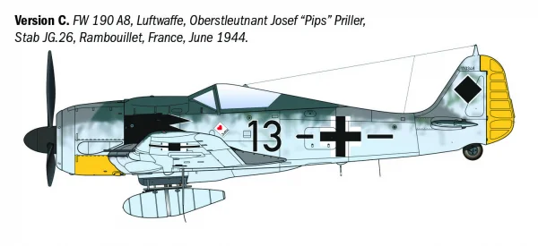 Italeri Focke-Wulf Fw 190 A-8/F Aces — image 5 of 7
