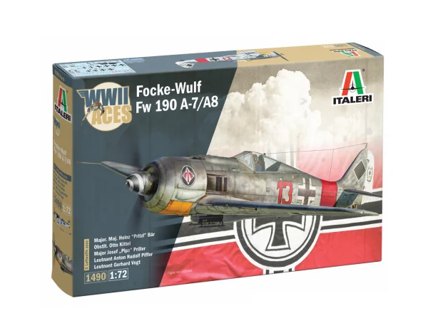Italeri Focke-Wulf Fw 190 A-8/F Aces — image 1 of 7