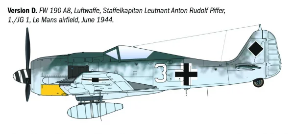 Italeri Focke-Wulf Fw 190 A-8/F Aces — image 6 of 7