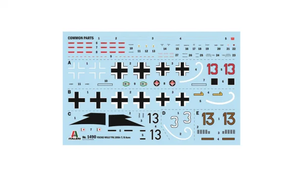 Italeri Focke-Wulf Fw 190 A-8/F Aces — image 2 of 7