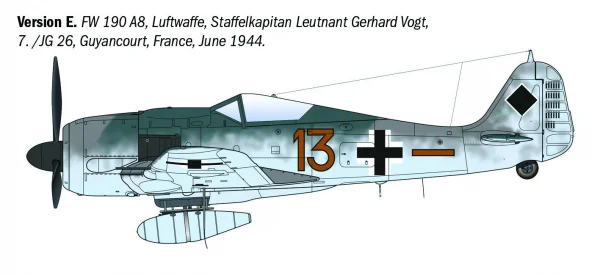 Italeri Focke-Wulf Fw 190 A-8/F Aces — image 7 of 7