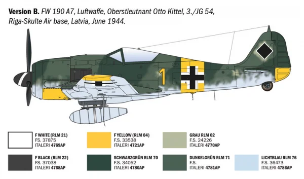 Italeri Focke-Wulf Fw 190 A-8/F Aces — image 5 of 14
