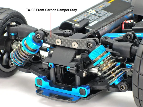Tamiya Ta08 Carbon Damper Stays Fr