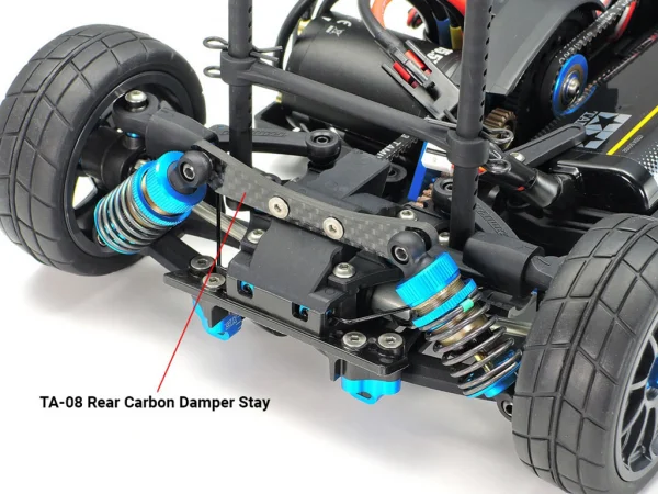 Tamiya Ta08 Carbon Damper Stays Fr