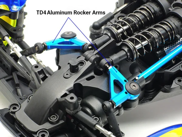 Tamiya TD4 Aluminium Rocker Arm X 2