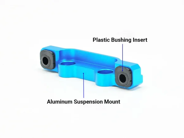 Tamiya TD4 Aluminium Rear Suspension Mount