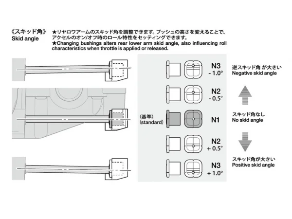 Tamiya TD4 Aluminium Rear Suspension Mount