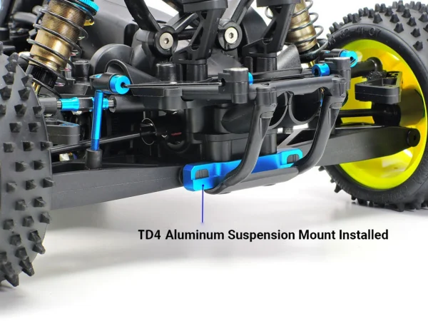 Tamiya TD4 Aluminium Rear Suspension Mount