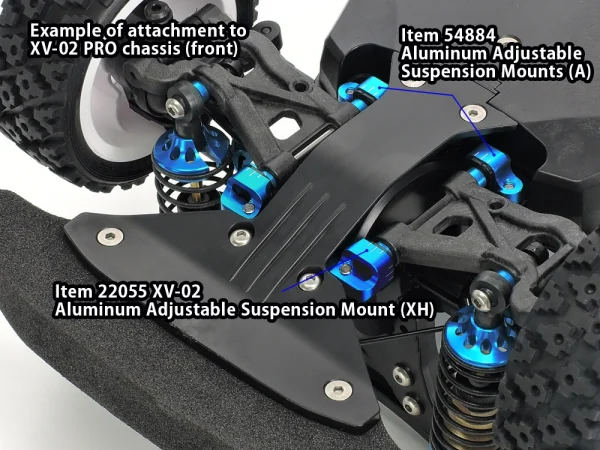 Tamiya Xv-02 Aluminium Adj Suspension Mount