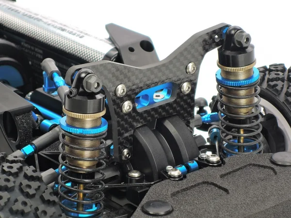 Tamiya Xv-02 Carbon Damper Stay F