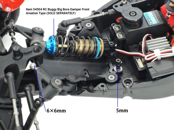 Tamiya TD2 Front Bbd Mount Pivots