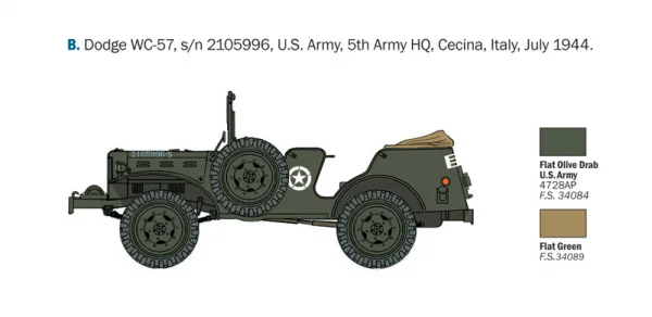 Italeri Dodge Staff Car Wc 56 — image 5 of 15