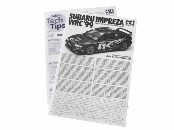 Tamiya Subaru IMPREZA WRC99
