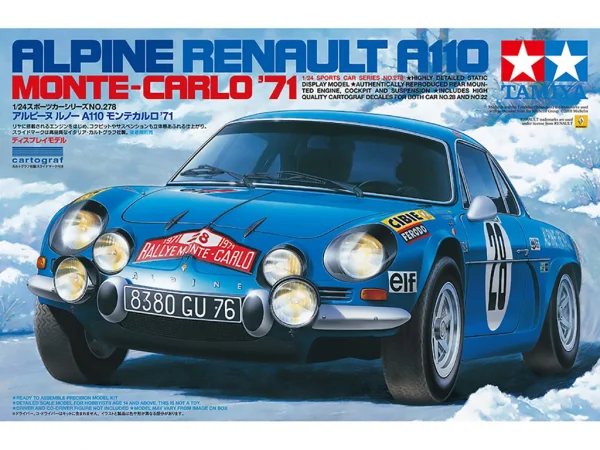 Tamiya Alpine A110 Monte-Carlo 71 Ltd