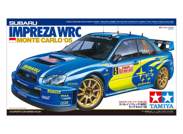 Tamiya IMPREZA WRC Monte Carlo 05